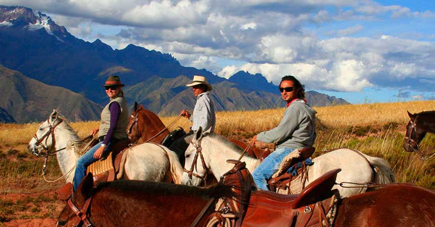 Horseback riding in Maras & Moray