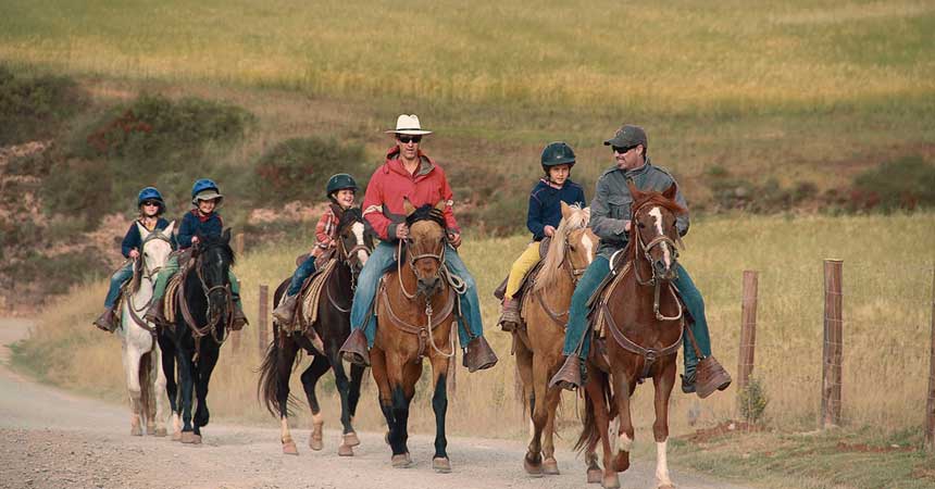 Horseback riding in Sacsayhuman — photo 3